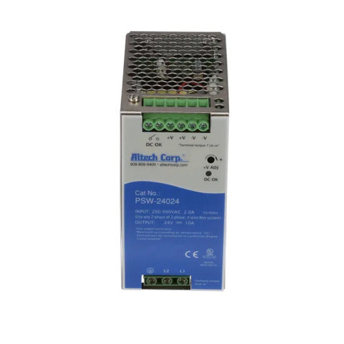 PSW-24024 | Altech | Power Supply;DinRail,240W, 10A