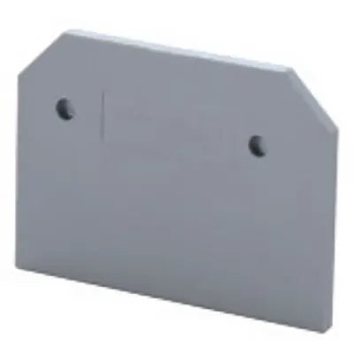 EPCDL4UN | Altech | Double Terminal Block End Plate GREY