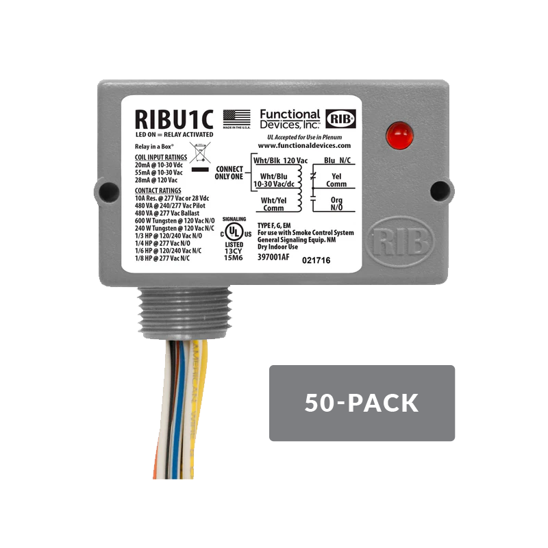 RIBU1C-50DISPLAY | Functional Devices | RIBU1C Multi-pack (50 Count) Promo