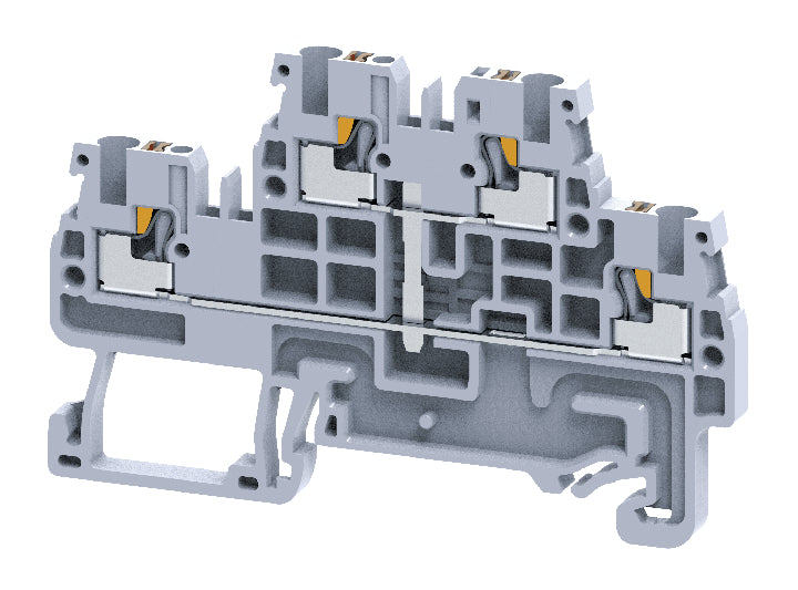 CPDL1.5(I.S)/Y | Altech | DIN Term Blk, Push-In, Dbl Level