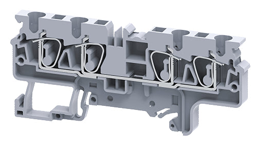 CX4/4 | Altech | DIN Term Blk, Spring, 4 Conn