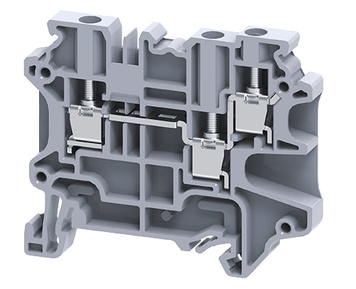 CY4/3/G | Altech | DIN Term Blk, Screw, 3 Conn