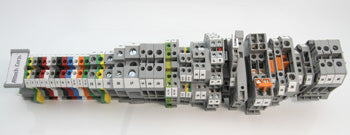 DINSCREW-DEMO | Altech | DIN-Rail Screw Term Blks Sample Assembly
