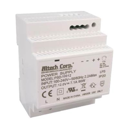 PSD-10012 | Altech | Power Supply;Din Rail,100W,Univ