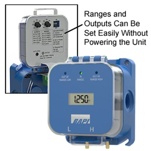 BA/ZPM-HR-ST-D | BAPI | Zone Pressure Multi-Sensor (ZPM) Differe