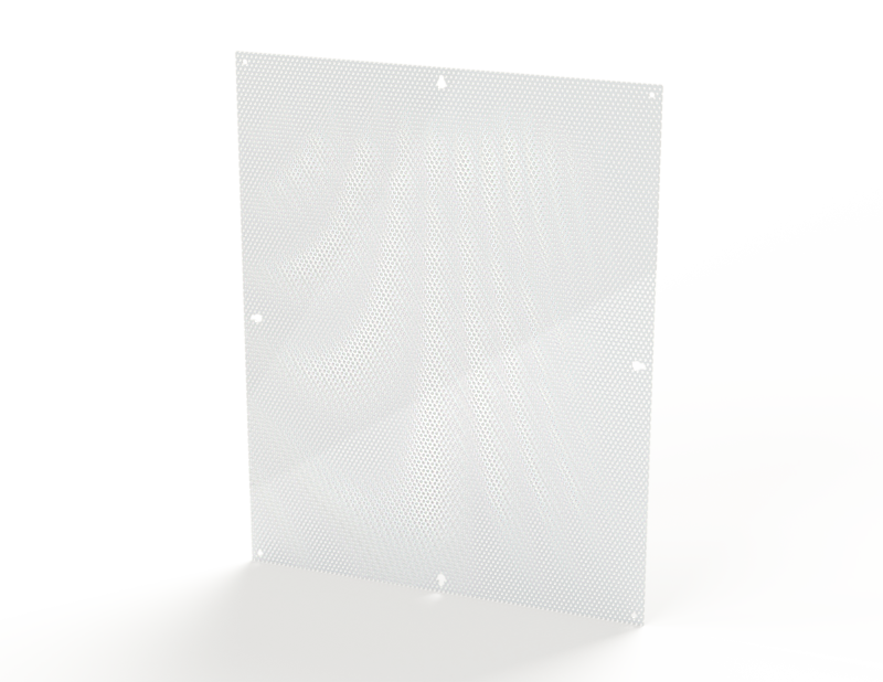 SCE-30N24MPP | Saginaw Control | Subpanel, Flat Perforated