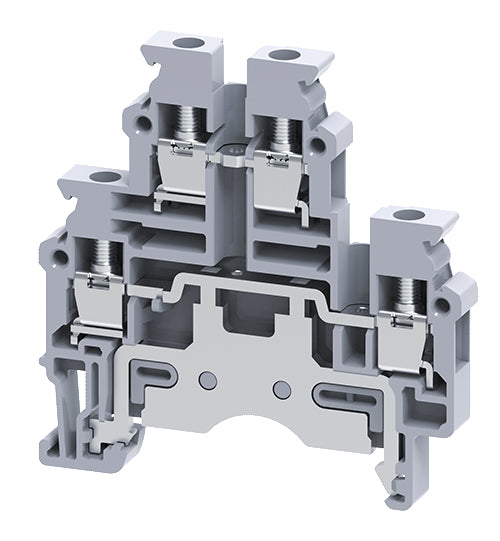 CDLG4 | Altech | DIN Term Blk, Screw, Dbl Level