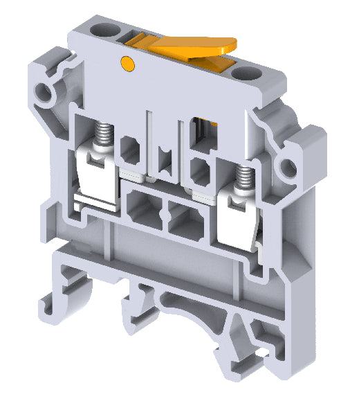 CKT4UH | Altech | DIN Term Blk, Screw, Disconnect