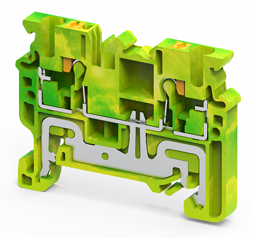 CPG2.5 | Altech | DIN Term Blk, Push-In, Grnd