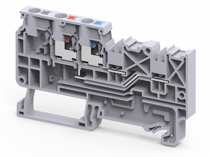 CPPT2.5/3 | Altech | DIN Term Blk, Push-In, Sensor & Actuator