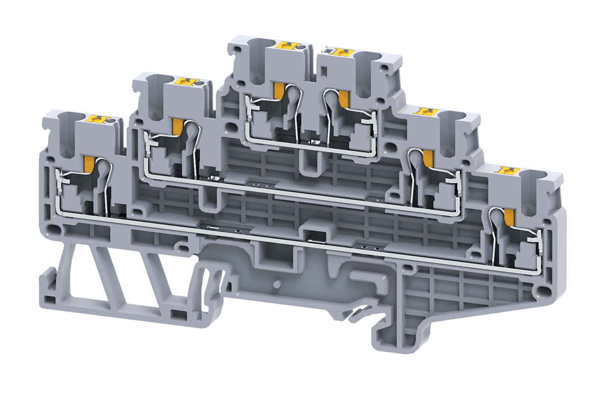 CPTL2.5 | Altech | DIN Term Blk, Push-In, Triple Level