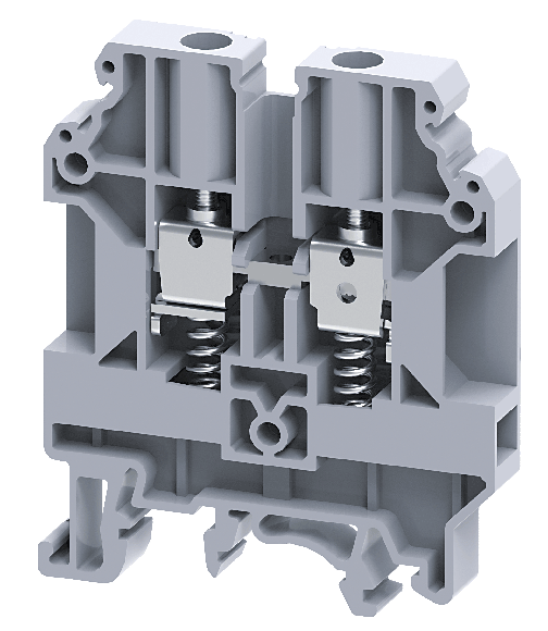 CTS6USC | Altech | DIN Term Blk, Screw, Feed-Thru