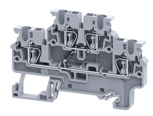 CXDL2.5(E)D1 | Altech | DIN Term Blk, Spring, Dbl Level