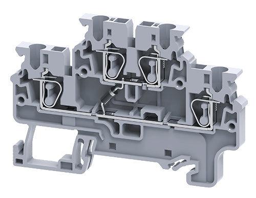 CXDL2.5(E)D2 | Altech | DIN Term Blk, Spring, Dbl Level