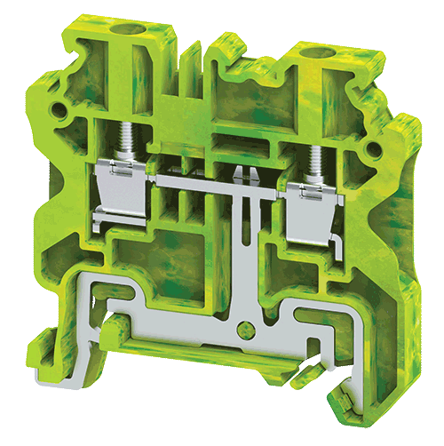 CYG4 | Altech | DIN Term Blk, Screw, Grnd