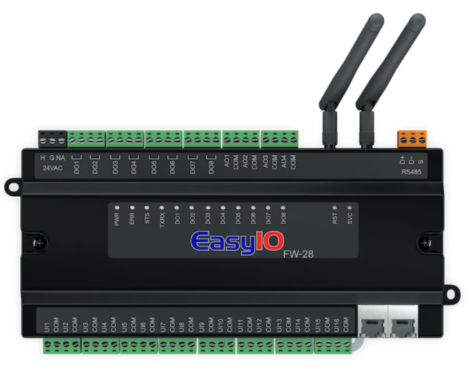 EASYIO-FW-28 | Johnson Controls | EasyIO 28 Point WIFI Network Ready