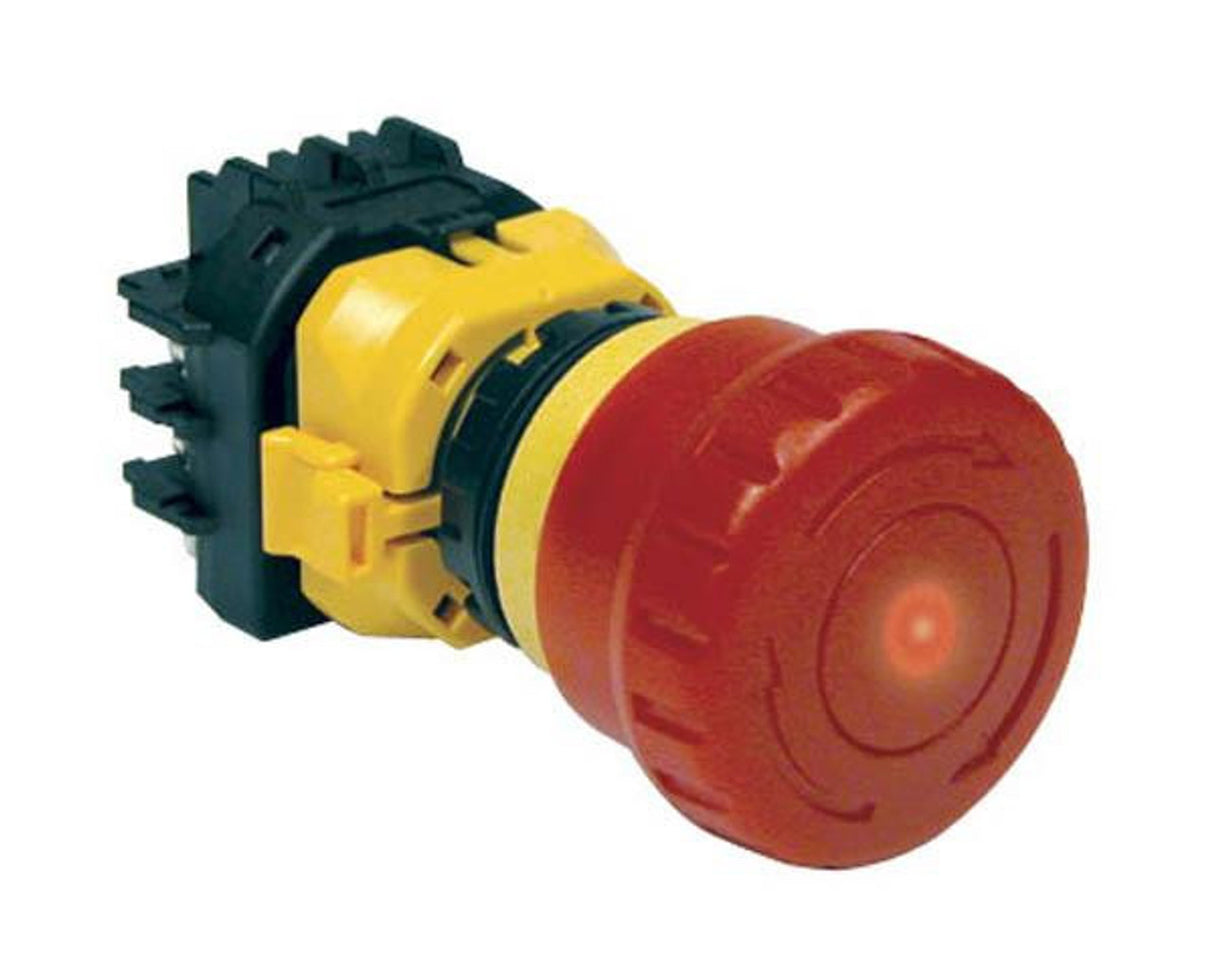 FB1W-XW1E-LV402MR | IDEC | Stop, Emergency