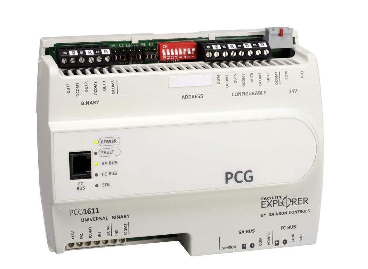 FX-PCG1611-1 | Johnson Controls | Prog Controller No Disp, 10pt, 3I /7O