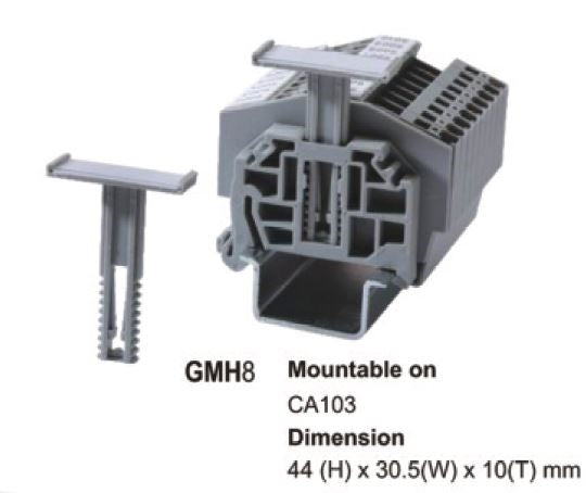 GMH8 | Altech | Group Marker, DIN Term Blks, 10mm wide