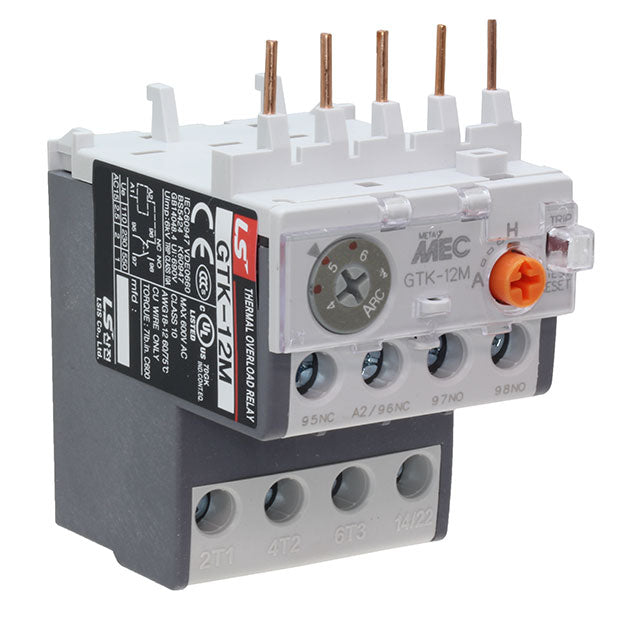 GTK-12M-6 | Altech | OVERLOAD RELAY, 4-6A, 12A MINI