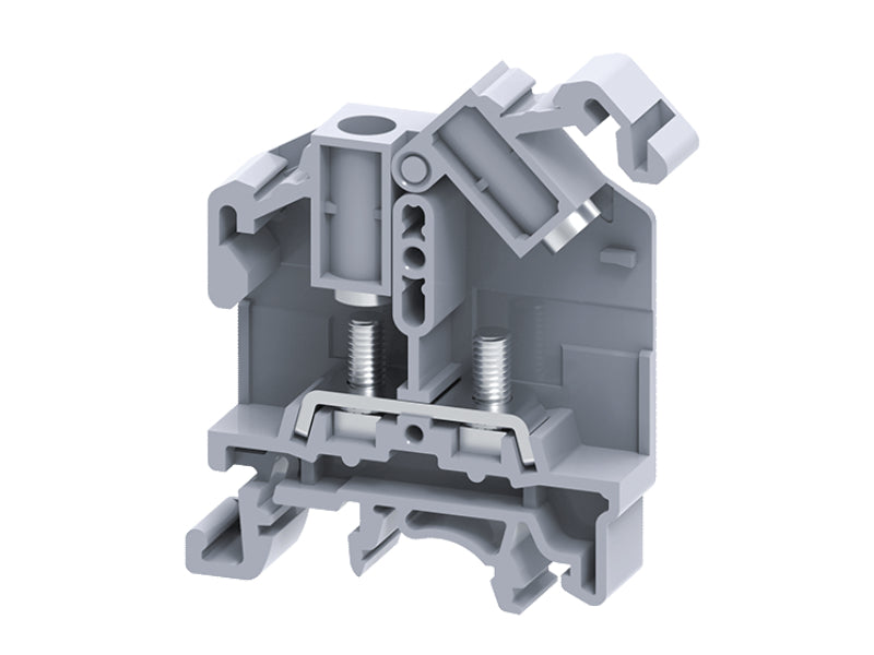 STH4 | Altech | DIN Term Blk, Ring Lug M4, Feed-Thru