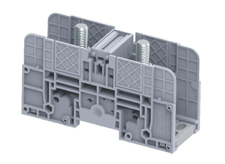 PTB120/150 | Altech | DIN Term Blk, Ring Lug, Power Block