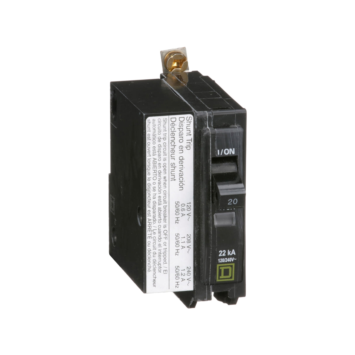 QOB120VH1021 | Schneider Electric | MNTRE CRCT BRKR 120/240V 20A