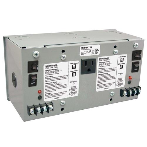 PSH75A75A | Functional Devices | Enc. dual 75va Pwr Supply