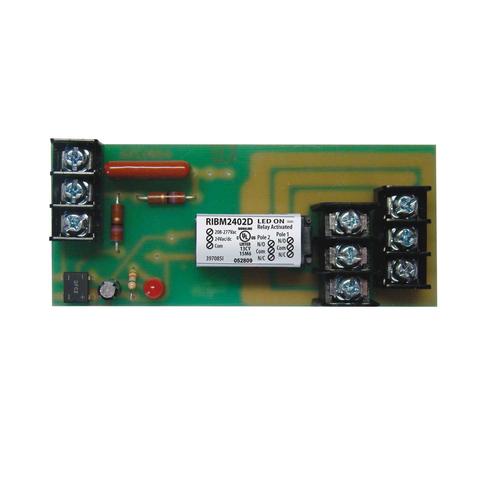 RIBM2402D | Functional Devices | Pilot Relay 10 Amp DPDT 24 Vac/dc/208