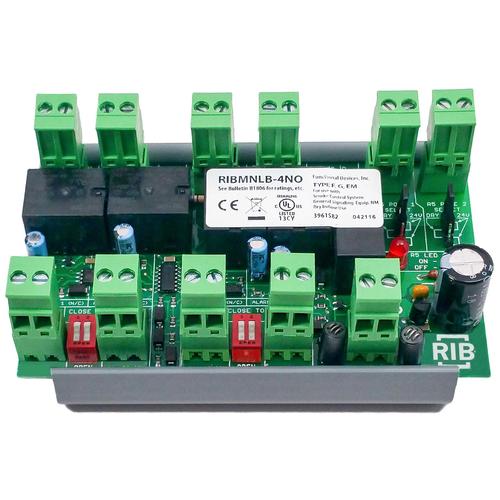 RIBMNLB-4NO | Functional Devices | Panel 2.75in logic board 4 NO inputs