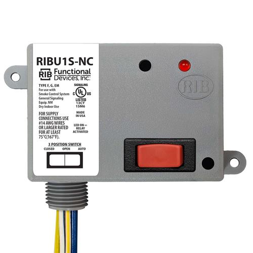RIBU1S-NC | Functional Devices | SPNC w/HOA & LED