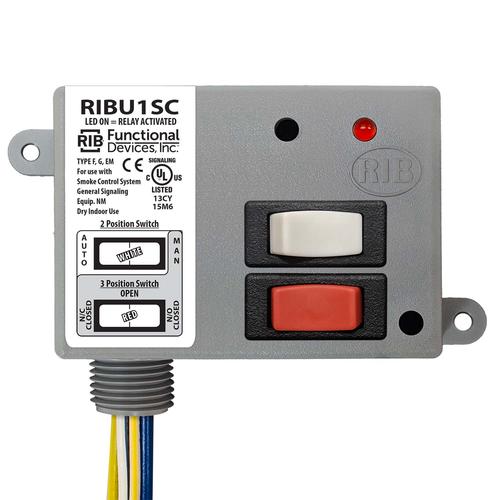 RIBU1SC | Functional Devices | 10A SPDT 10-30VAC/DC, 120VAC coil w/
