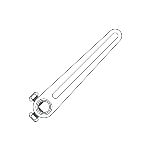 VTD-1406 | KMC Controls | SLOTTED CRANKARM 3/8"SHAFT(4"SLOT) TOTAL