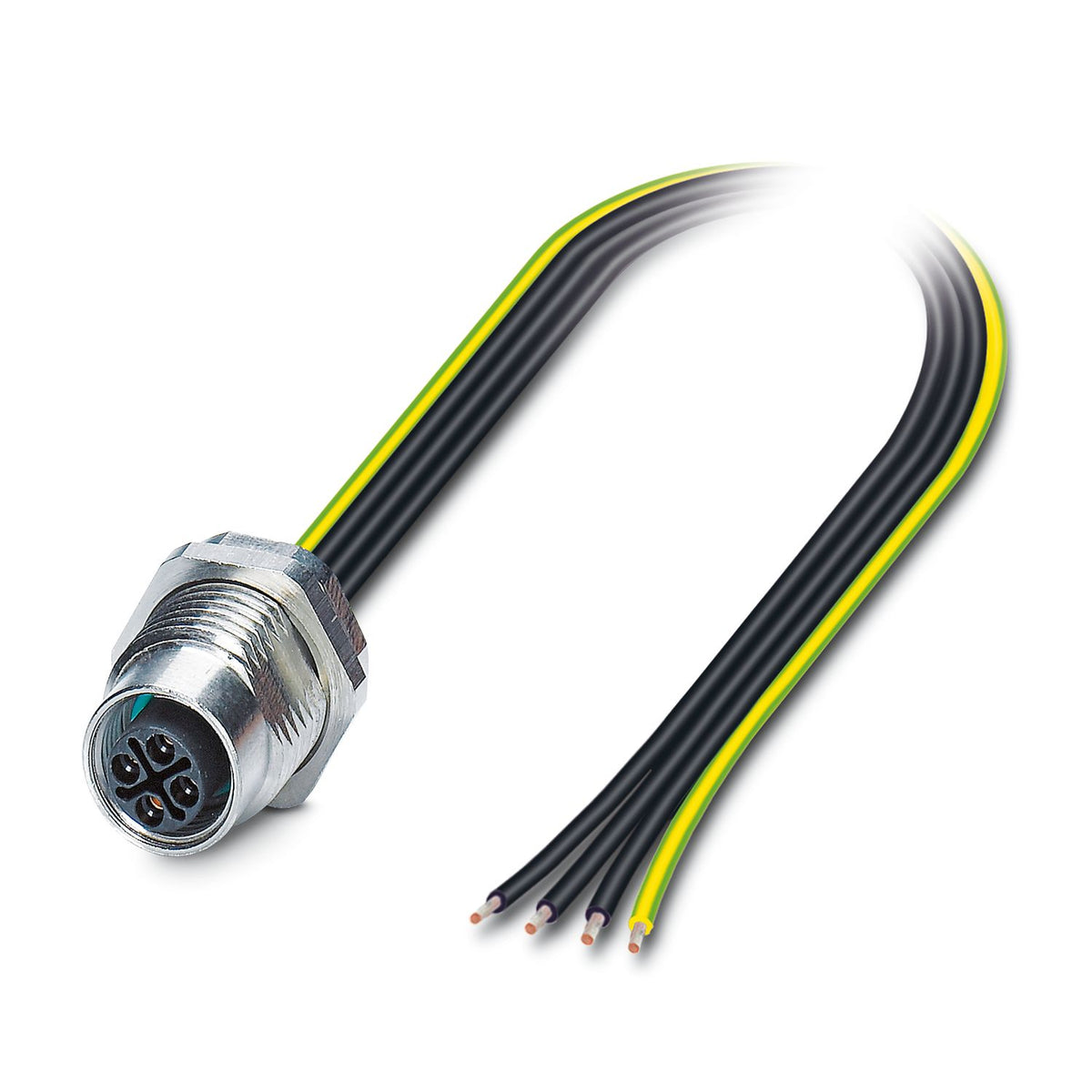 Parallel Wire Using Phoenix Clips 1424133 | Phoenix Contact | Device Connector, Rear Mounting, Power, 4 ...