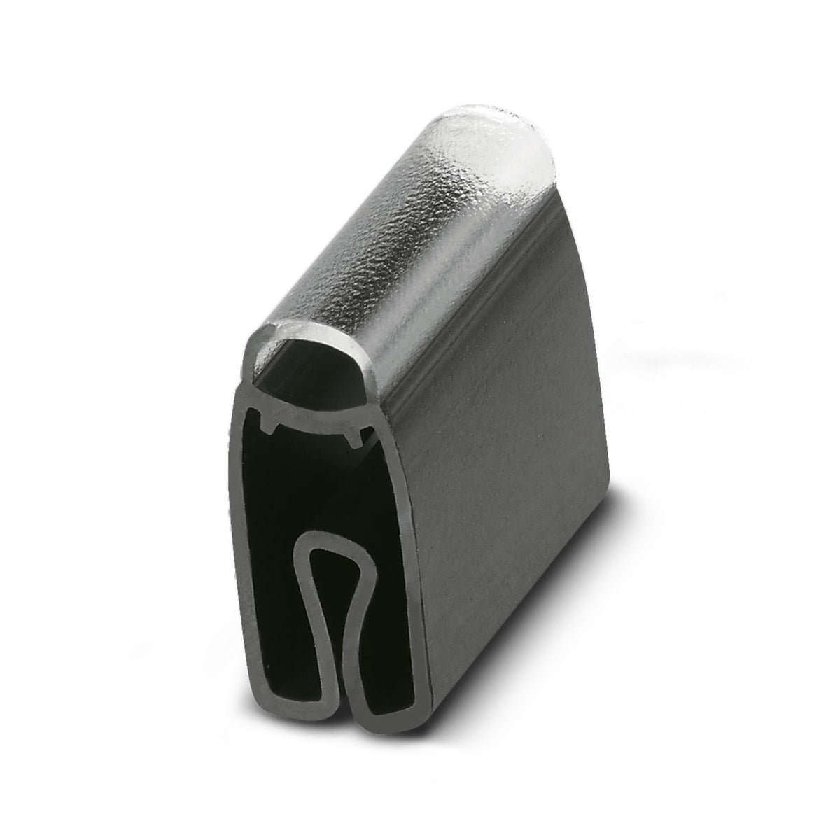 Conductor Lettering 1014064 | Phoenix Contact | Conductor Marker Carrier, Transparent/Black ...