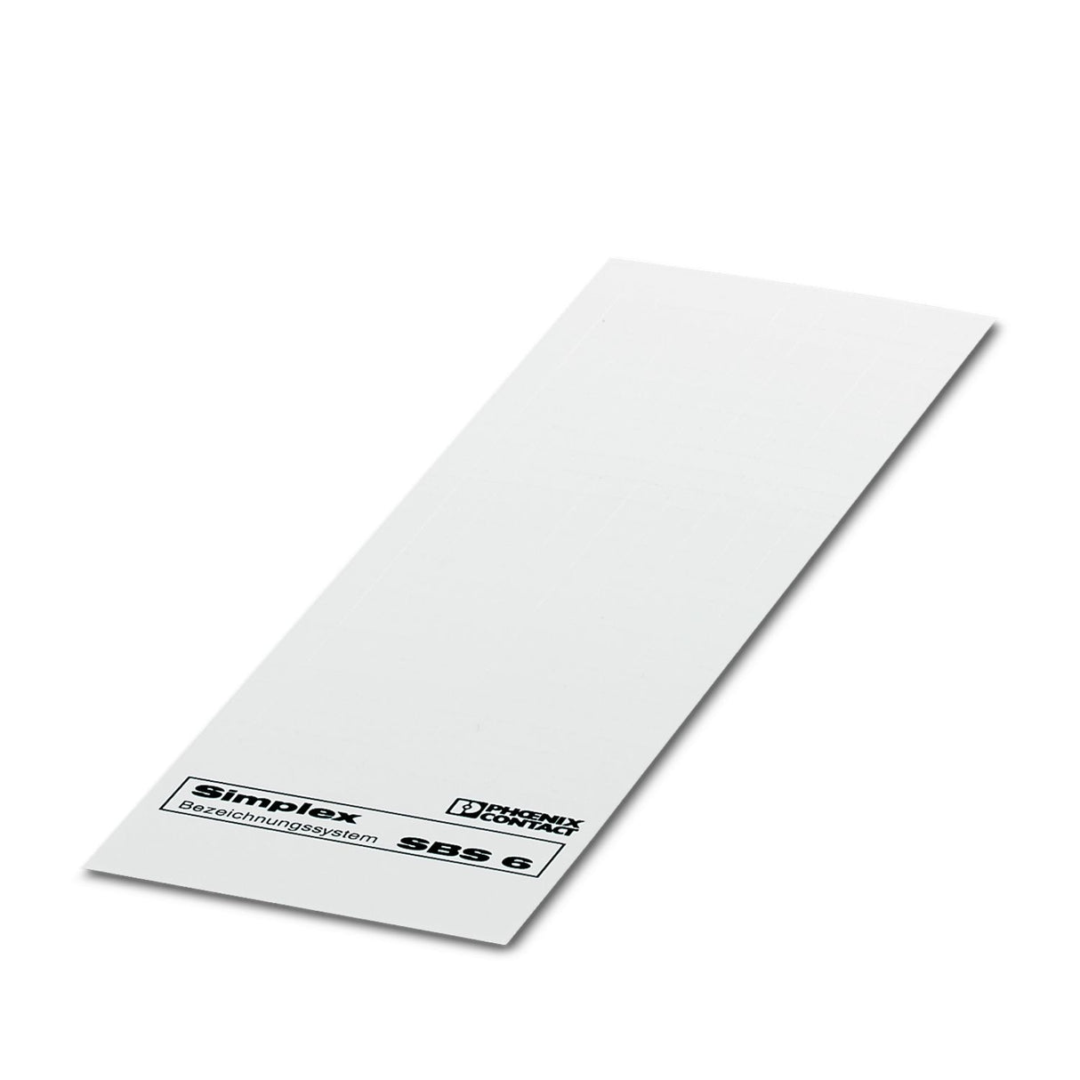 1007222 | Phoenix Contact | SBS 6:UNBEDRUCKT