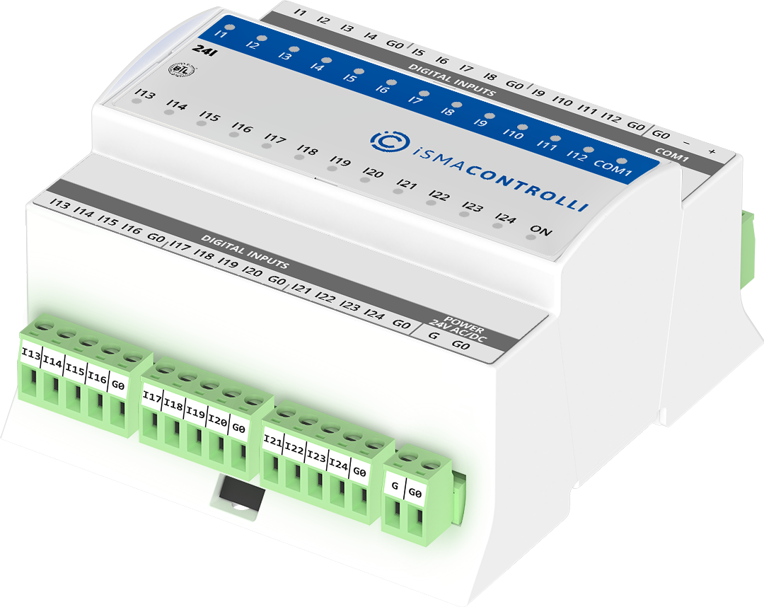 iSMA-B-24I | iSMA Controlli | I/O module with Modbus RTU/ASCII