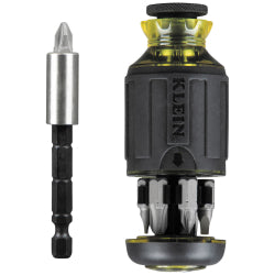 32308 | Klein Tools | 8-in-1 Adjustable Length Stubby Driver