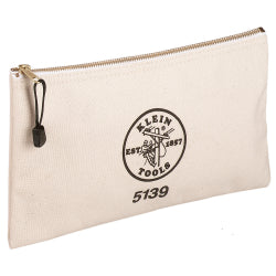 5139 | Klein Tools | 5139 ZIPPER CANVAS BAG