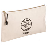 5139 | Klein Tools | 5139 ZIPPER CANVAS BAG