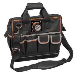 55431 | Klein Tools | 31-pocket, lighted tool bag