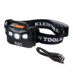 56048 | Klein Tools | RECH HEADLAMP FABR STRAP 400L