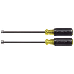 646M | Klein Tools | Magnetic Tip Nut Driver Set - 6" Hollo