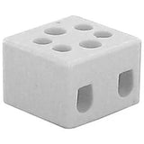 CB6/2H | Altech | Ceramic Term Blk, Panel Mount, 2 Pole