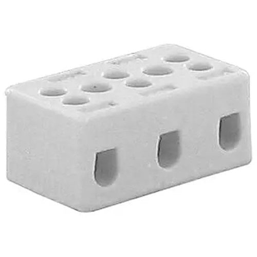 CB6/3H | Altech | Ceramic Term Blk, Panel Mount, 3 Pole