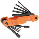 70550 | Klein Tools | 11-pc ProFold Hex set, 3/32" - 1/2"