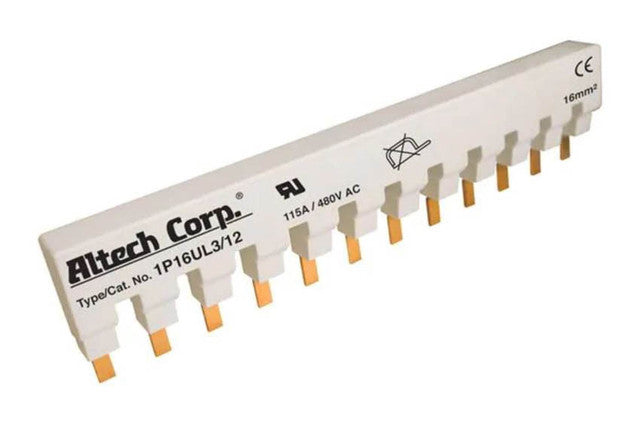 1P16UL3/12 | Altech | Busbar,1 Phase, 115A/480VAC