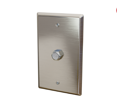 A/SP-PUP | ACI | Stainless Wall Plate Pickup Port