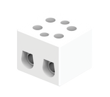 CB25/3H | Altech | Ceramic Term Blk, Panel Mount, 2 Pole