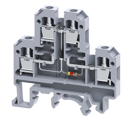 CDL4U(E)D4/12V | Altech | DIN Term Blk, Screw, Diode